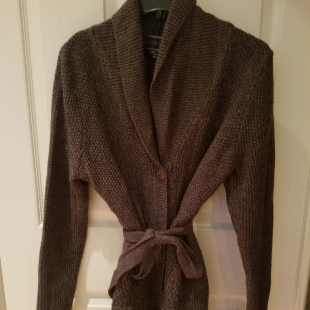 Button up sweater